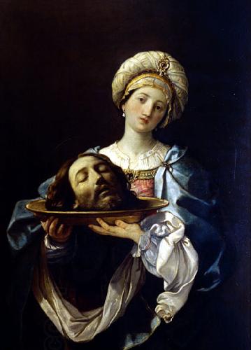 Guido Reni Salome with the Head of John the Baptist oil painting picture